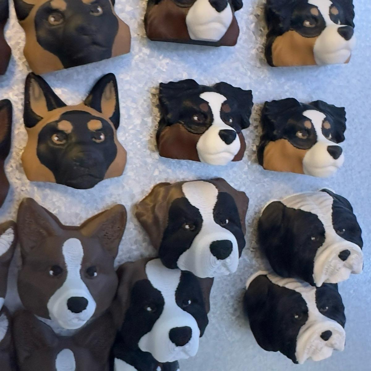 Dog Face Magnets - Adorable & Collectible! Decor Decoration fridgemagnets
