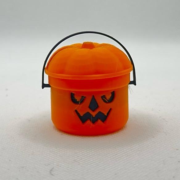 Halloween buckets | Desk Decor | Spooky | 3D printed | Boo | Buckets | pumpkin | Ghost | Witch |