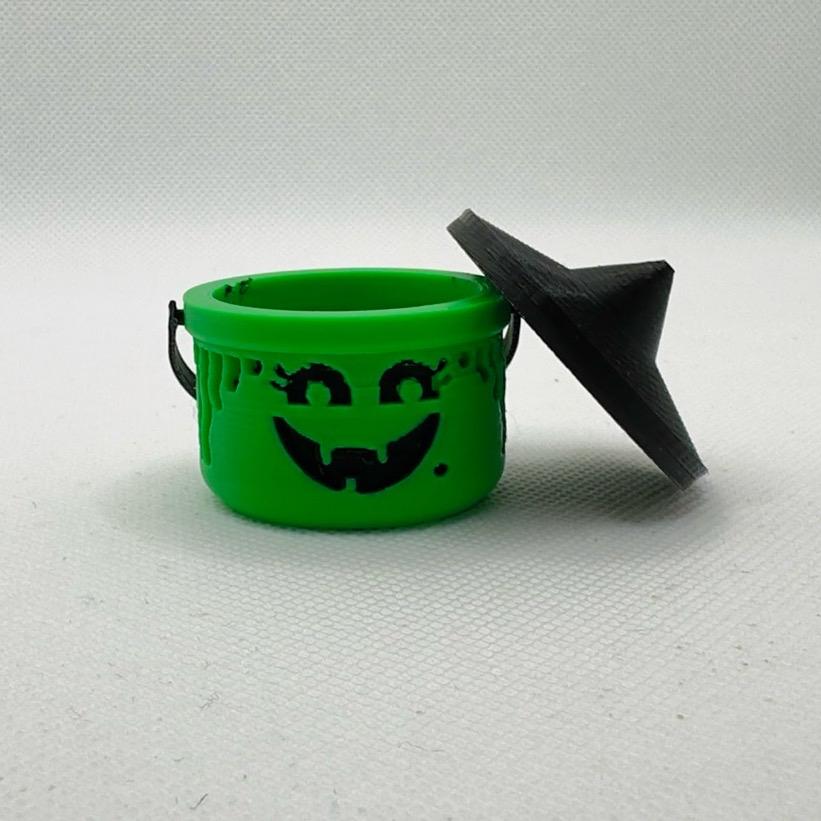 Halloween buckets | Desk Decor | Spooky | 3D printed | Boo | Buckets | pumpkin | Ghost | Witch |