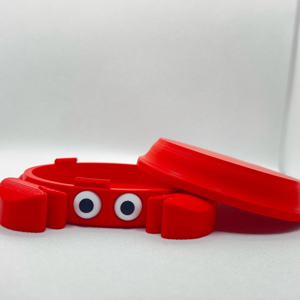 Portable Crab with Kinetic Sand and Toys | Desk Accessory | Decor | Office | Work From Home | desk accessory