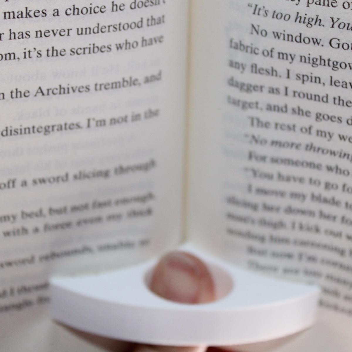 One Handed Book Page Holder | Fourth Wing | Iron Flame | BookTok | Ergonomic | Dragons