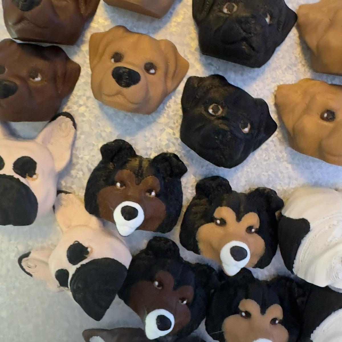 Dog Face Magnets - Adorable & Collectible! Decor Decoration fridgemagnets