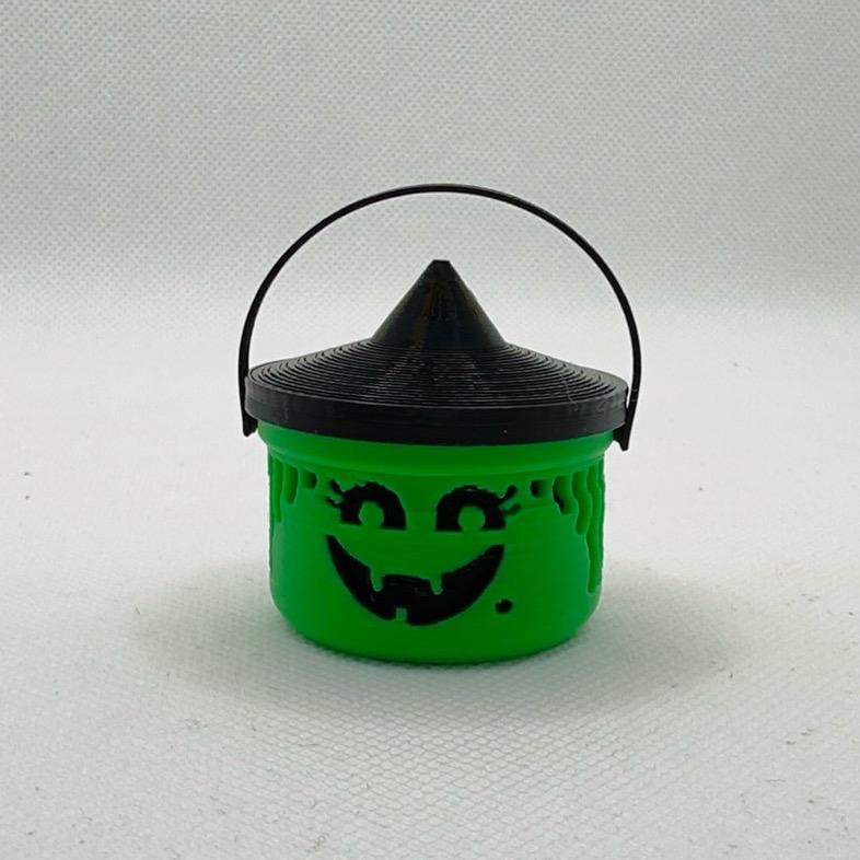 Halloween buckets | Desk Decor | Spooky | 3D printed | Boo | Buckets | pumpkin | Ghost | Witch |