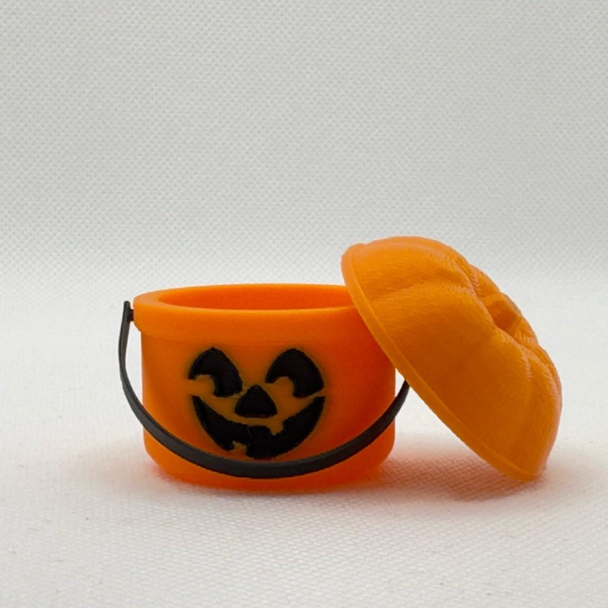 Halloween buckets | Desk Decor | Spooky | 3D printed | Boo | Buckets | pumpkin | Ghost | Witch |