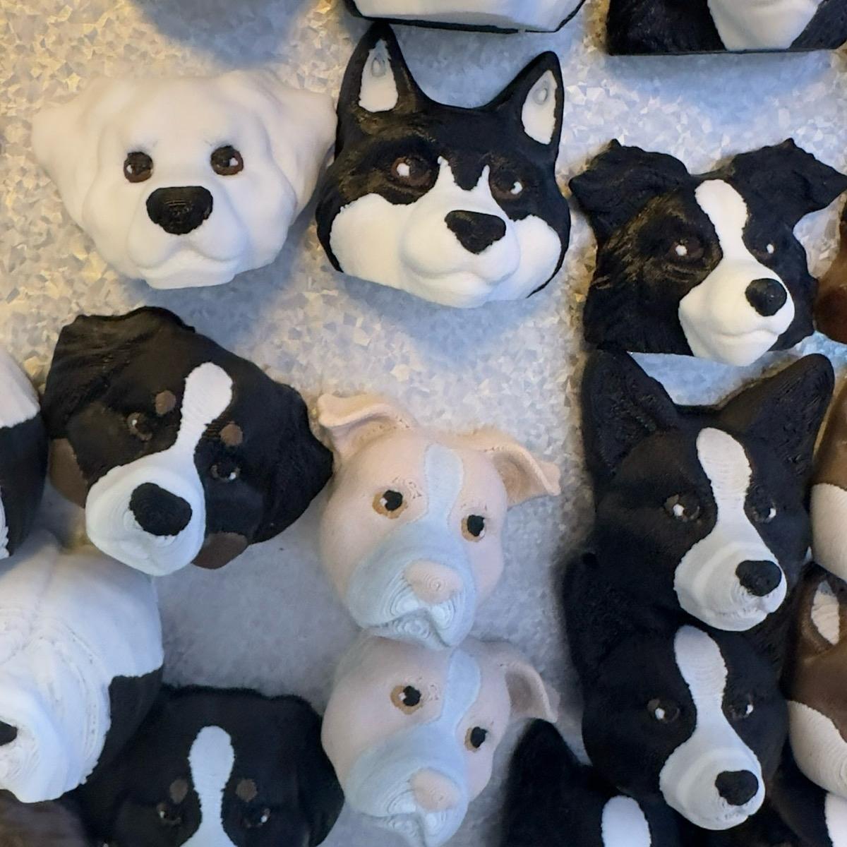 Dog Face Magnets - Adorable & Collectible! Decor Decoration fridgemagnets