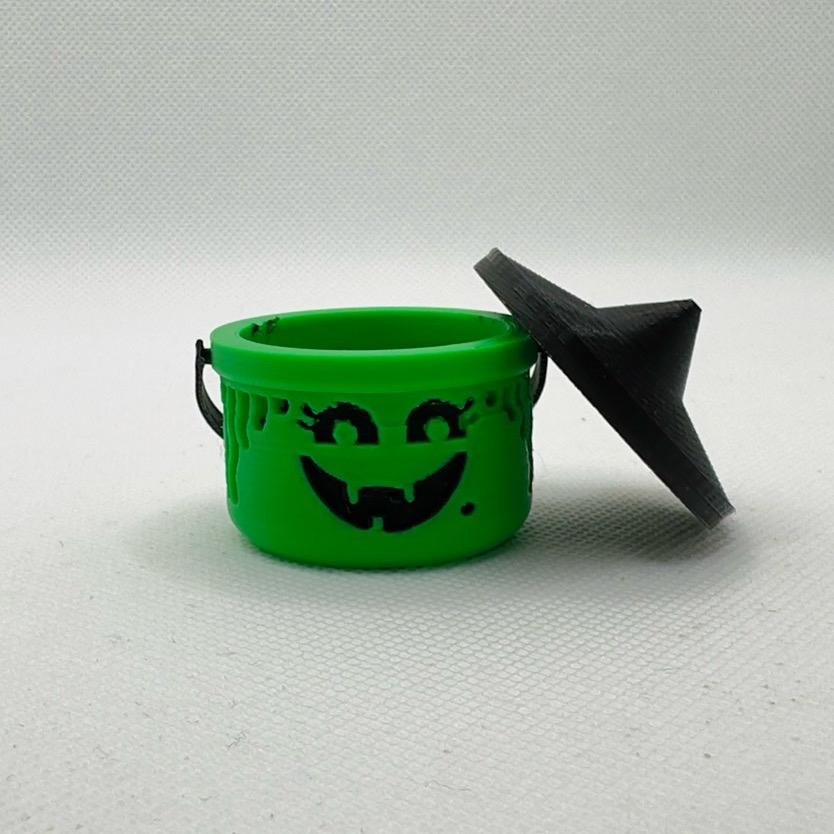 Halloween buckets | Desk Decor | Spooky | 3D printed | Boo | Buckets | pumpkin | Ghost | Witch |